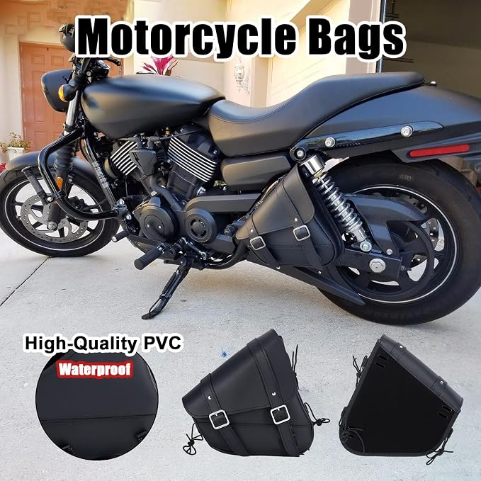 Gargoyle Bells Leather Solo Swing Arm Bag - Image 2