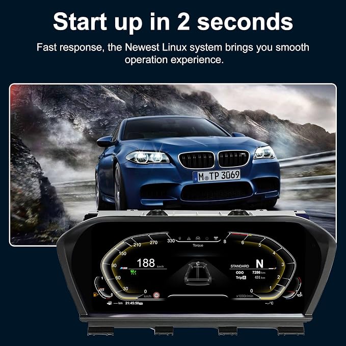 Speedometer Instrument for BMW BMW F20 F52 2013-2024, Linux System Original Car - Image 5