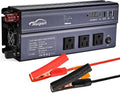 1000W Pure Sine Wave Inverter 12V DC to 120V AC Converter, 1000 Watts 12 Volt by TwingRepublic