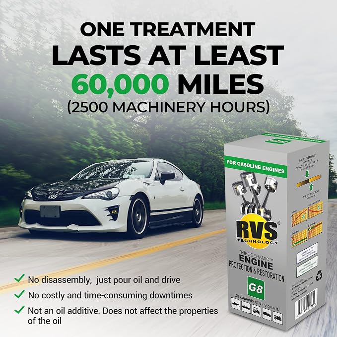 G8 Engine oil Treatment. for Gasoline Engines - Image 6