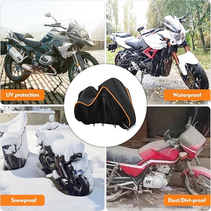 420D Motorcycle Cover for Harley Davidson Ultra Limited, Road Glide Limited - Image 7