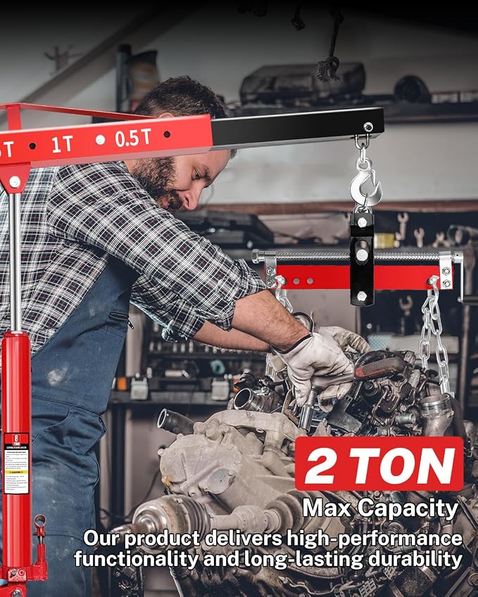2-Ton Folding Engine Hoist - Image 2