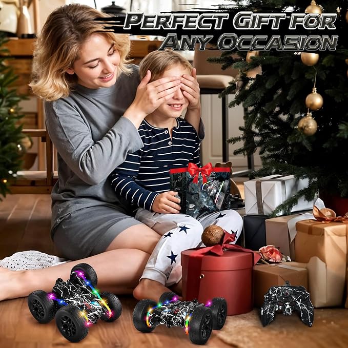 Rc Cars Toys for Boys Remote Control Car 2.4 GHz Black Toys for Ages 5-7 Kids - Image 7