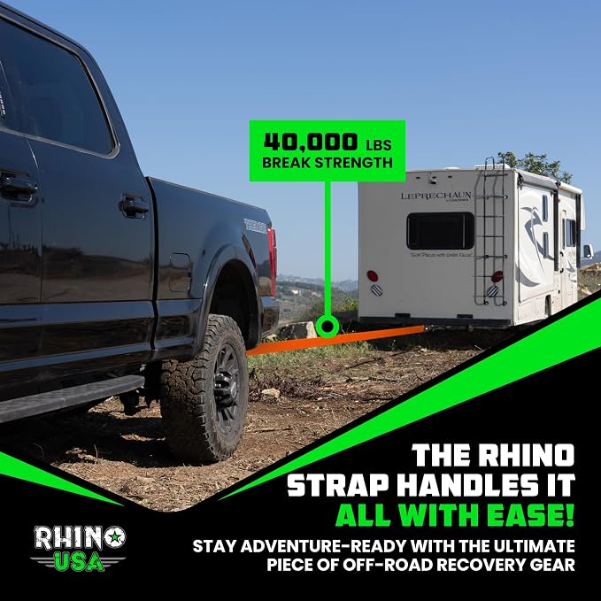 Rhino USA Recovery Tow Strap - Image 7