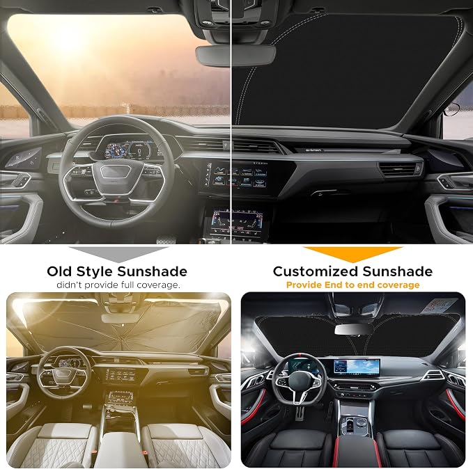 Econour Windshield Sun Shade for 2012-2017 Subaru Crosstrek/XV 2018-2023 Subaru - Image 5
