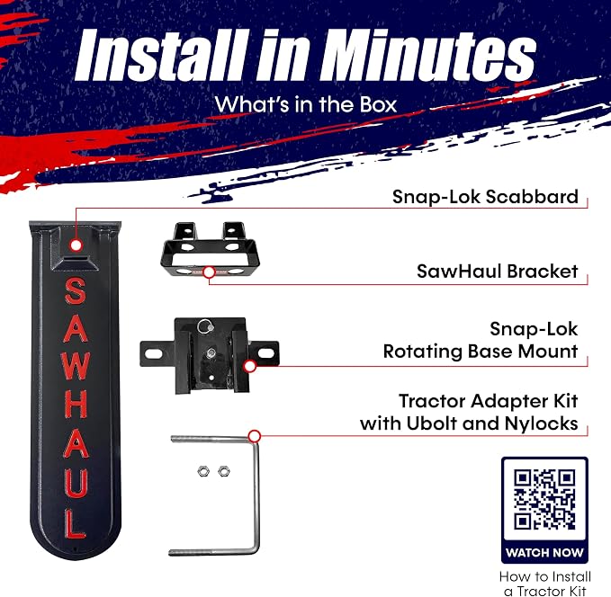 SawHaul Snap-Lok Universal Chainsaw Carrier Kit - Image 6