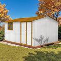 12 x 10 FT Outdoor Storage Shed, Metal Garden Tool Shed by Unknown