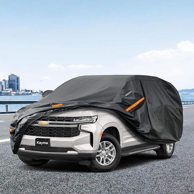 Kayme 7 Layers SUV Car Cover Custom Fit - Image 6