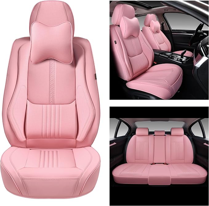 Car Seat Covers Full Set, Front and Rear Seat Covers - Image 2