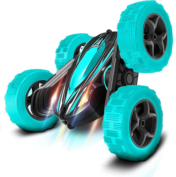 Remote Control Car: Double Sided 360°Rotating 4WD RC Cars 2.4GHz Electric Race by FREETOFLY