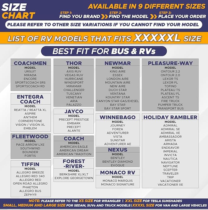 EcoNour RV Windshield Sunshade | Reflective RV Windshield Cover - Image 3