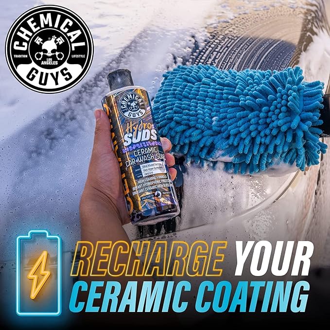 Chemical Guys CWS2121602 HydroSuds Ceramic SiO2 Shine High Foaming Car Wash Soap - Image 4