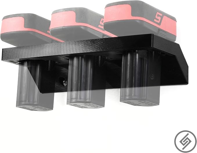 Spartan Mounts for Snap-On 14V Battery | Wall Display Hook Holder | Power Tool - Image 9