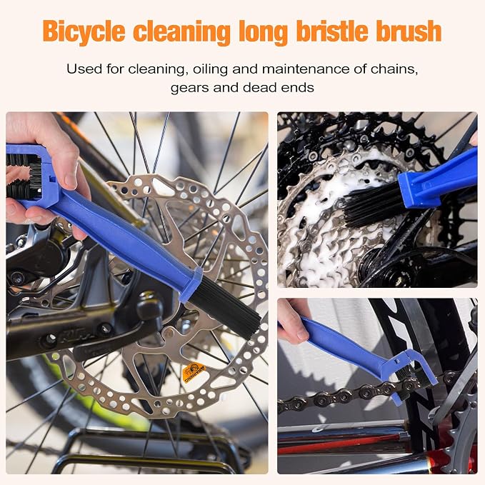 Bike Cleaning Kit including chain cleaner, chain brush, maintenance tool - Image 4