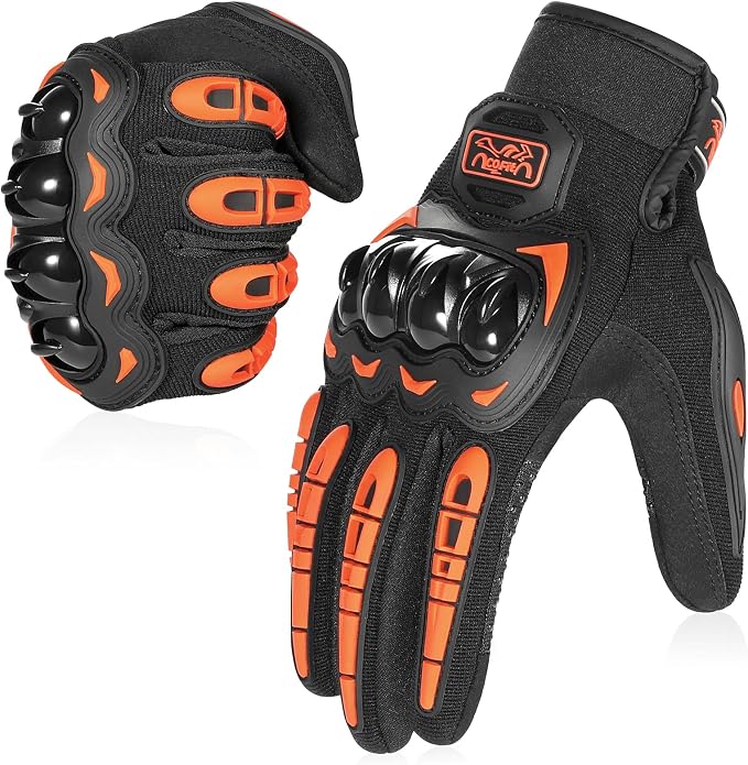COFIT Motorcycle Gloves Breathable, Touchscreen Motorbike Gloves Anti-Slip by COFIT