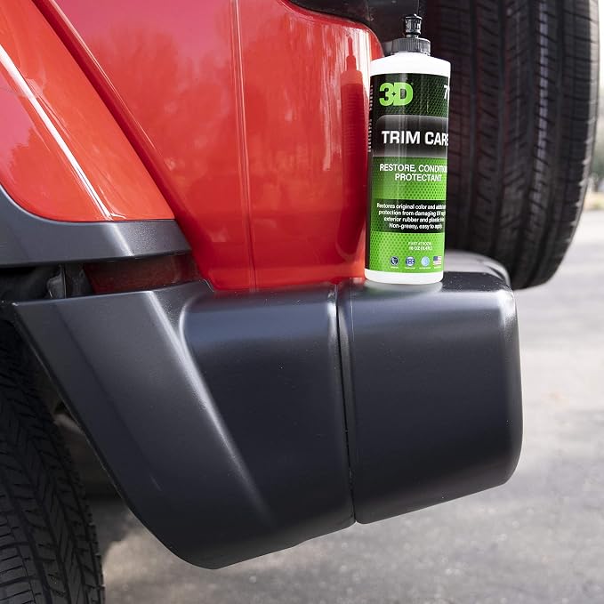 3D Trim Care Restorer of Faded & Dull Plastic, Trim & Bumpers - Image 4