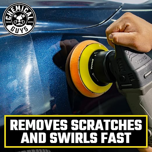 Chemical Guys BUF612 TORQX Random Orbital Polisher, One-Step Scratch & Swirl - Image 4