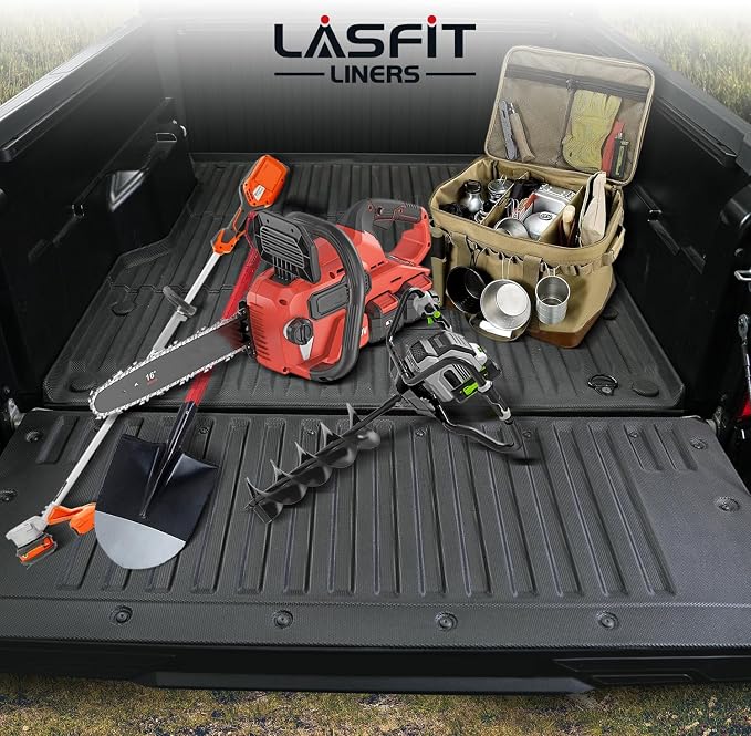LASFIT Tailgate Mat for Toyota Tacoma 2024 2025, All Weather Truck Tailgate - Image 3