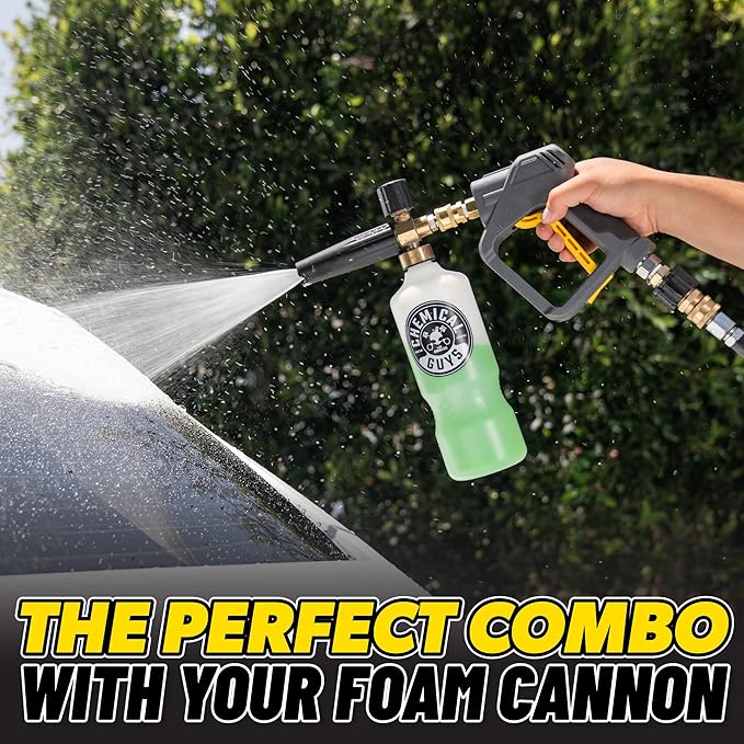 Chemical Guys EQP402 Snubby Pressure Washer Gun, Foam Cannon Attachment - Image 2