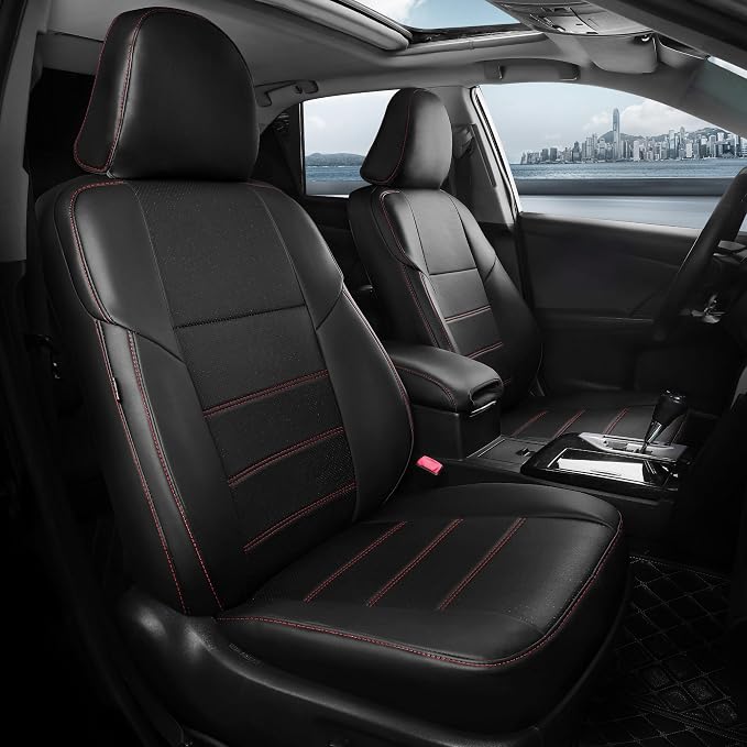 for Toyota Camry Seat Covers SE XSE SE Sport 2012 2013 2014 2015 2016 2017 by FEINEPRO