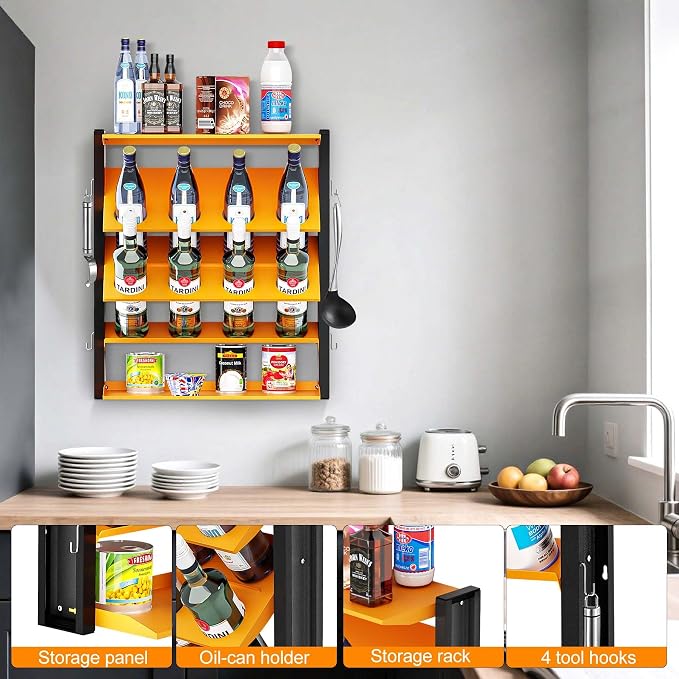 Spray Can Holder, Wall Mount Spray Paint Can Holder, Spray Can Rack - Image 6