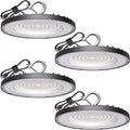 4 Pack UFO LED High Bay Light 150W, 5000K Daylight High Bay LED Shop Lights by Yihuven