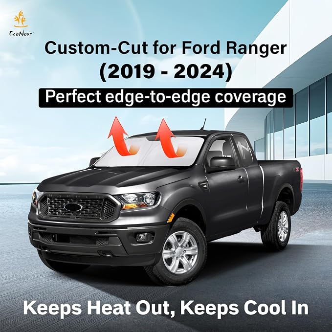 EcoNour Windshield Sun Shade Compatible - Image 2