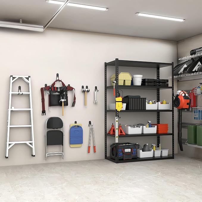 TORACK 15PCS Garage Storage System Hooks, Shelving Hooks - Image 8