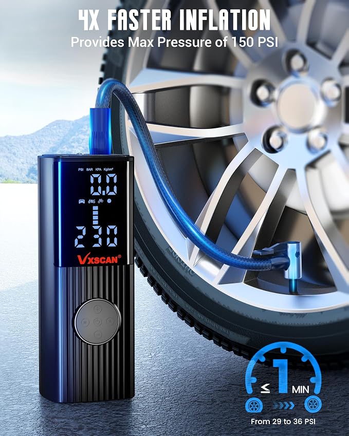 Tire Inflator Portable Air Compressor - Image 3