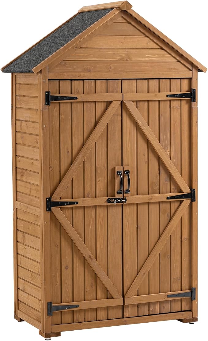 39.56"x 22.04"x 68.89" Outdoor Storage Cabinet - Image 9