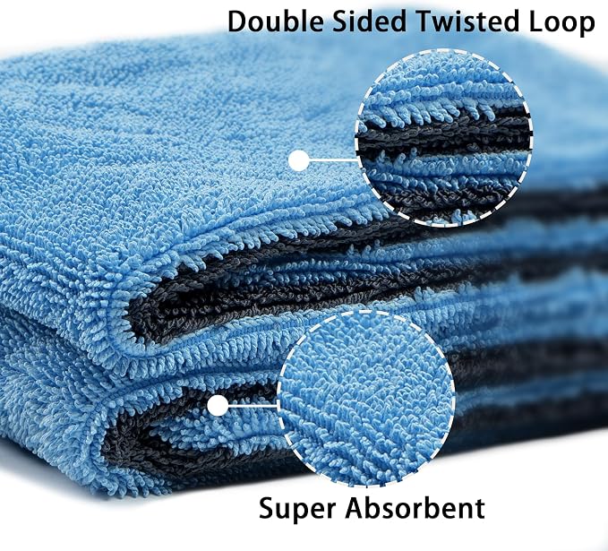 LIVOS Car Drying Towel, Premium Microfiber Towels - Image 2