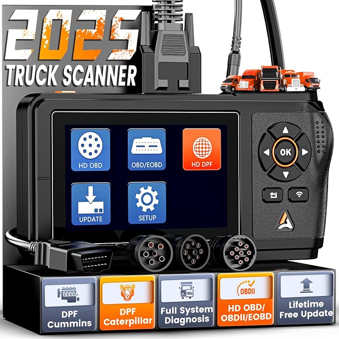 ANCEL HD430 Heavy Duty Truck Scanner, DPF Reset & Forced Regeneration by ANCEL