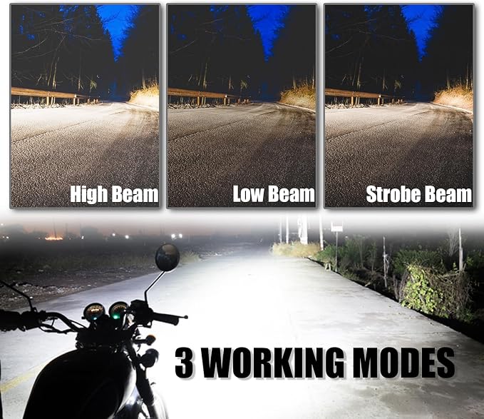 Motorcycle Driving Light 12-60V 40W 3600LM LED Fog Light - Image 4