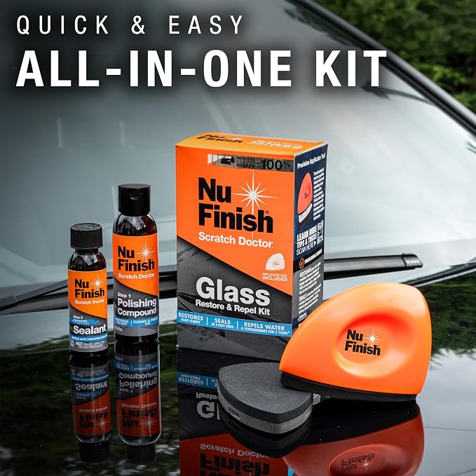 Nu Finish Glass Restore & Repel Kit, Two Step Regimen - Image 6
