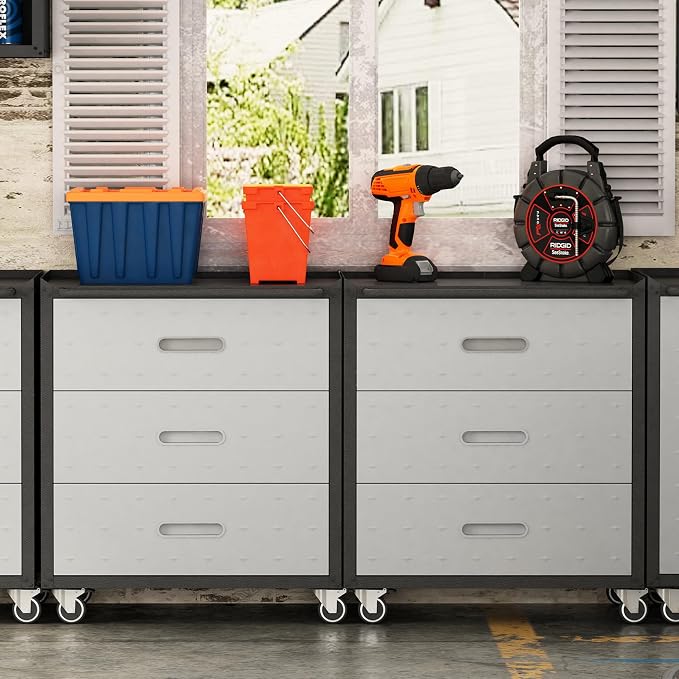 Metal Garage Storage Cabinet - Image 7