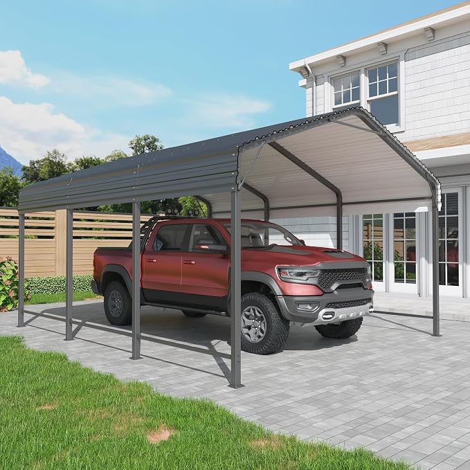 10x15 Metal Carport Carports by AirWire