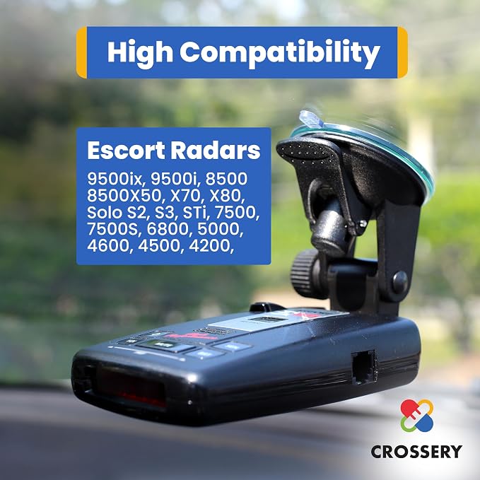 Radar Detector Mount for Escort Radar Detectors, Dash & Windshield Car Suction - Image 5