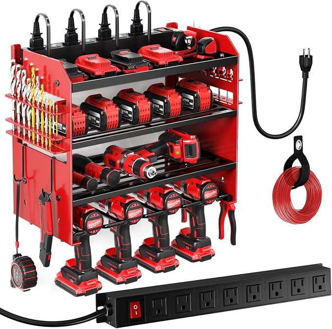 Power Tool Organizer Wall Mount by POKIPO