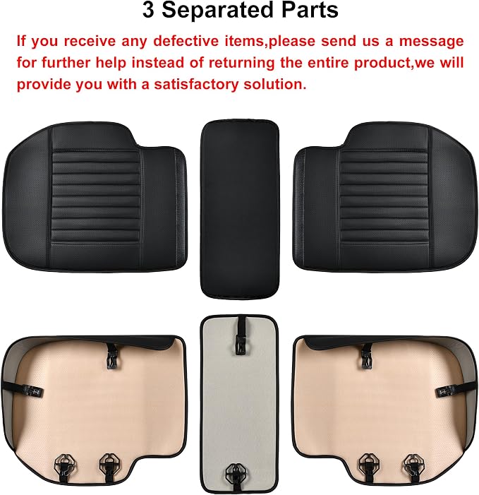 Back Seat Covers, Rear Seat Cushions, Auto Bench Protector - Image 5