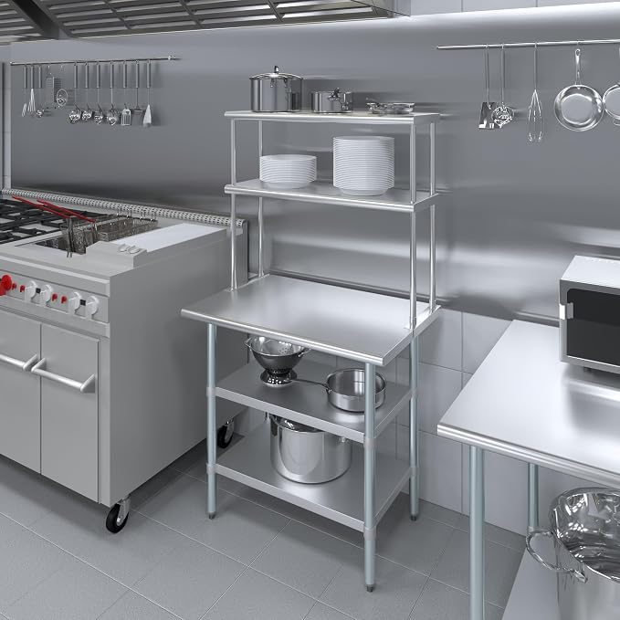 AmGood Stainless Steel Work Table - Image 5