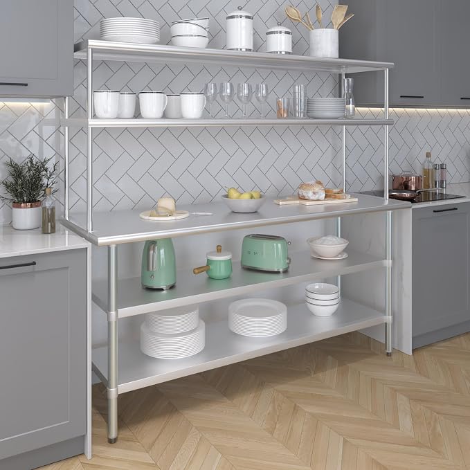 AmGood Stainless Steel Work Table - Image 6