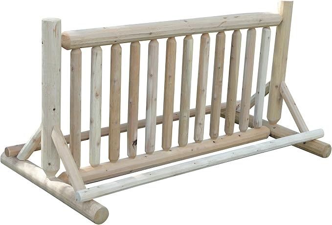 13-Place Bike Log Rack, Outdoor Bike Stand, Freestanding Commercial Bicycle - Image 4