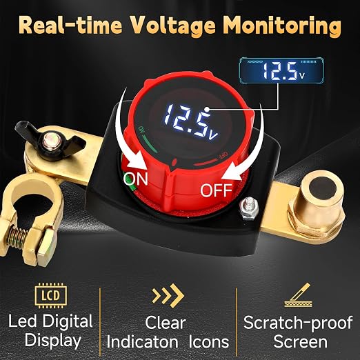 Top Post Battery Disconnect Switch - Image 2