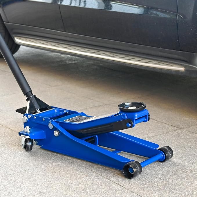 Floor Jack 3Ton/6600lbs.Dual Piston Fast Lifting Pump.Ultra Low Profile Floor - Image 6