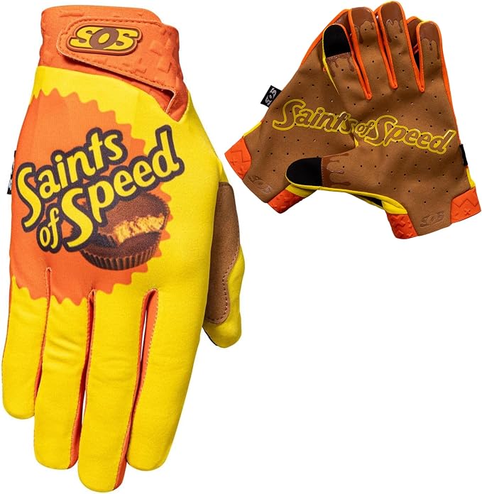 Saints of Speed Dirt Bike Gloves – Motocross, Mountain Bike, Motorcycle by SaintsofSpeed