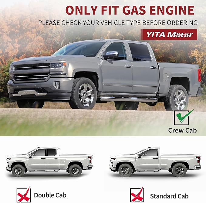 YITAMOTOR 6 inches Running Boards Compatible - Image 2