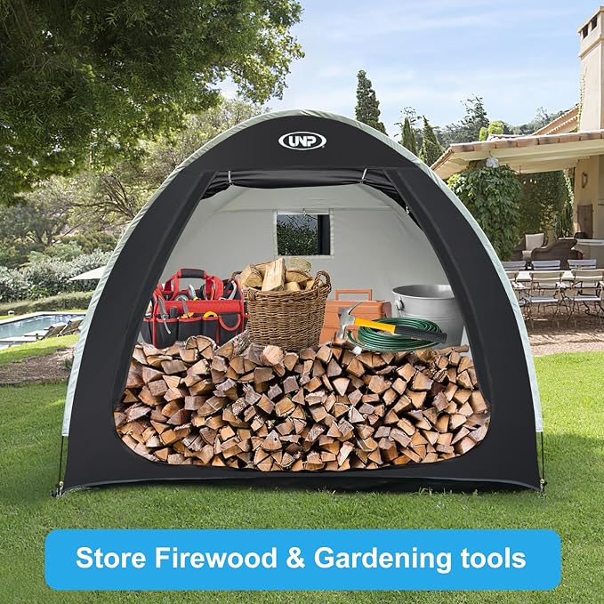UNP Bike Storage Shed Tent, Portable Outdoor Bike Storage Tent - Image 6
