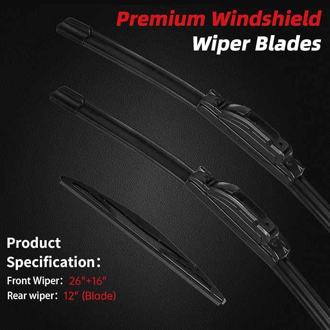 OTUAYAUTO Premium Windshield Wiper Blades - Image 2