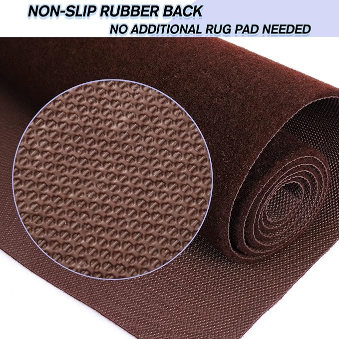 Customsize Backed Non-Slip Area Rugs Runner, Waterproof Doormat Runner Rugs - Image 4