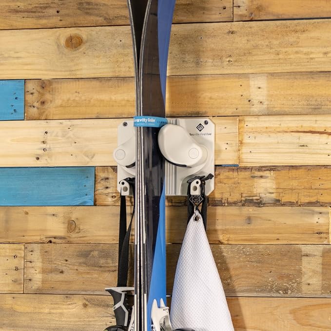 Ultimate Ski & Snowboard Wall Rack | Secure, Non-Slip Storage | Fits Any - Image 7